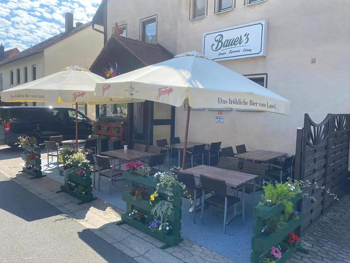 Bauer'S Pension-Restaurant-Catering Grosshabersdorf Bagian luar foto